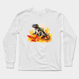 Fire Salamander Long Sleeve T-Shirt